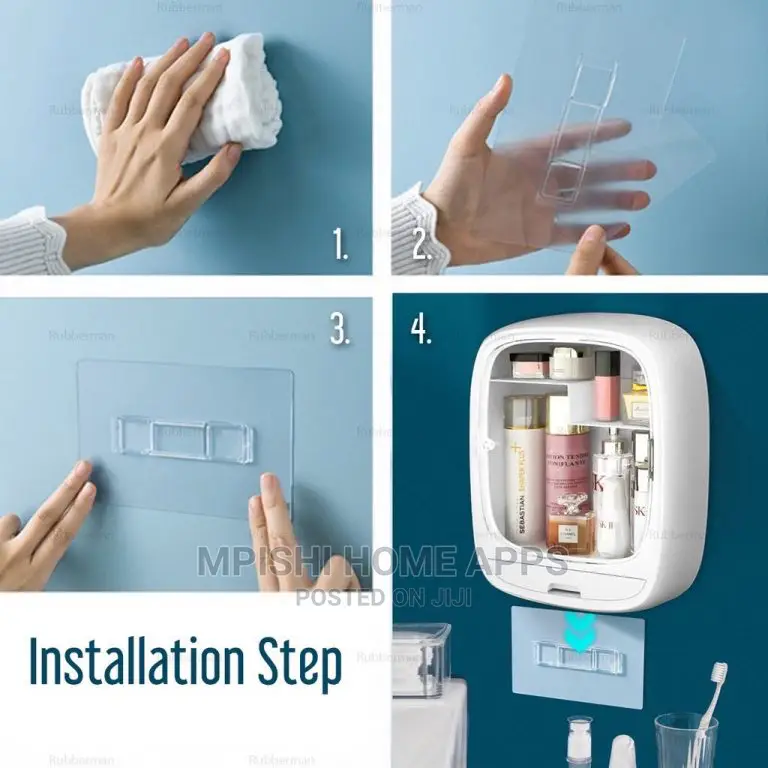 Wall Mounted Cosmetics Storage Box