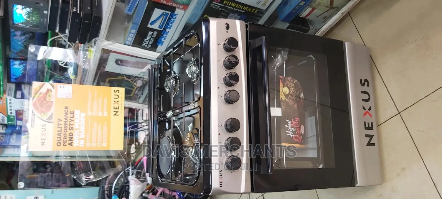 Nexus Electric and Gas Cooker With Oven