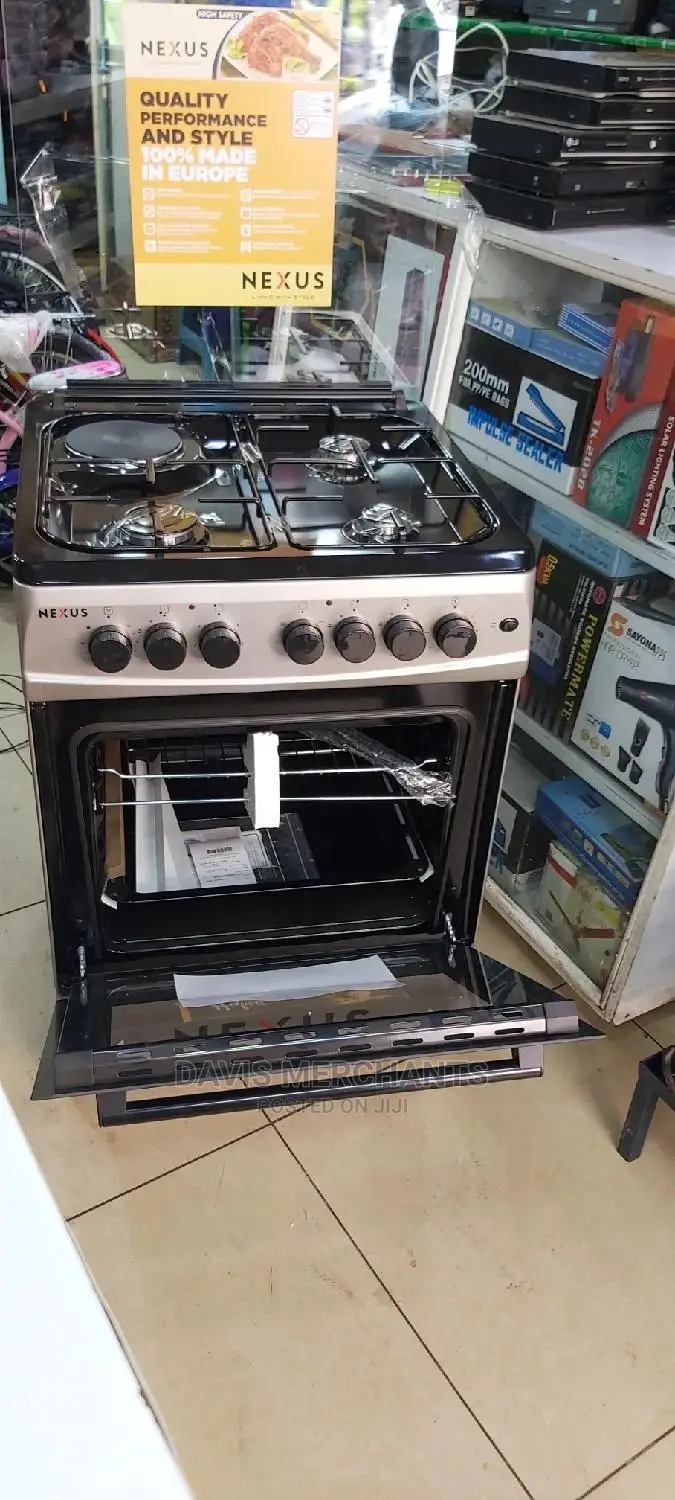 Nexus Electric and Gas Cooker With Oven