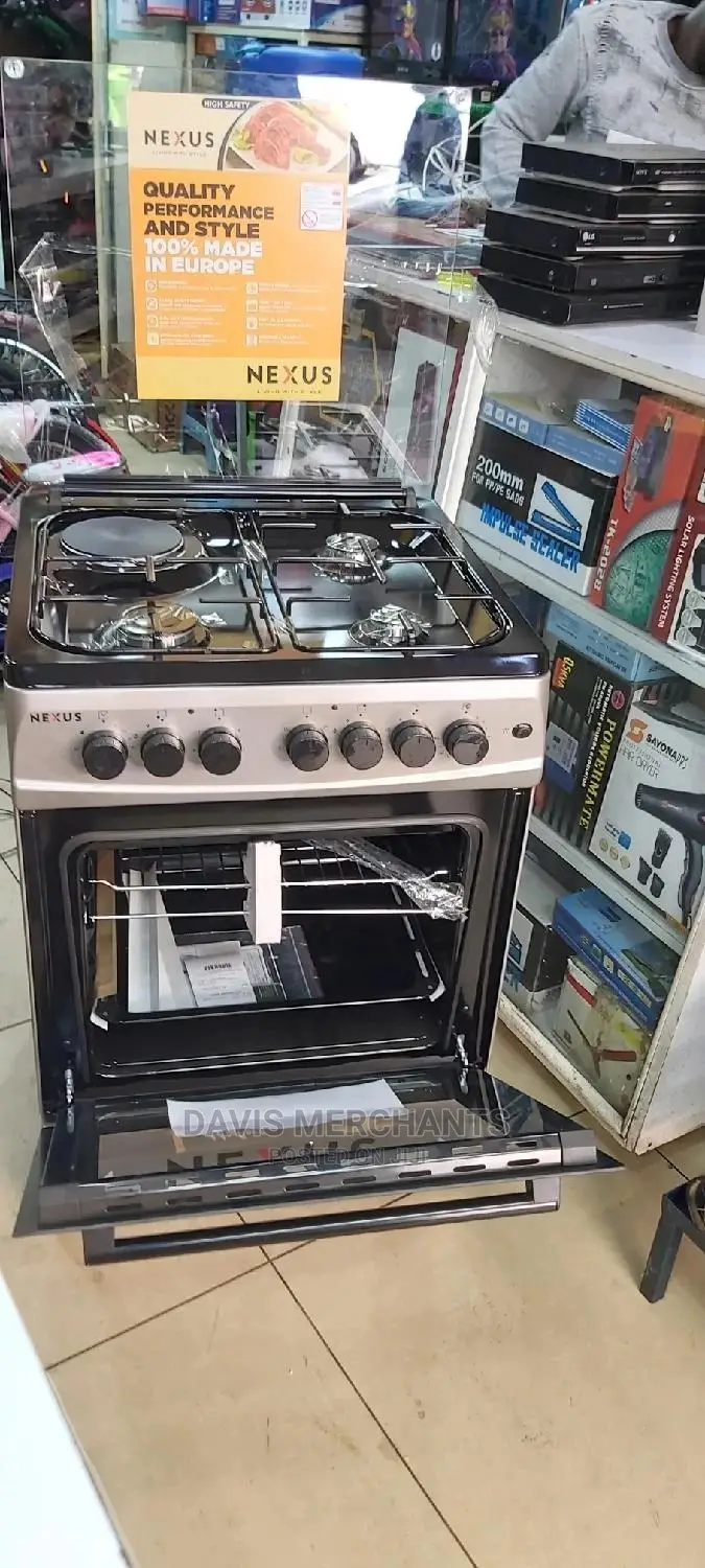 Nexus Electric and Gas Cooker With Oven
