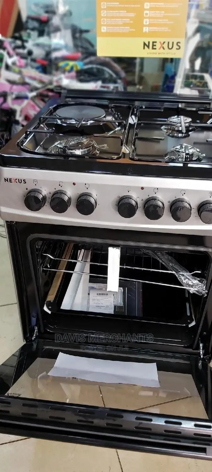 Nexus Electric and Gas Cooker With Oven