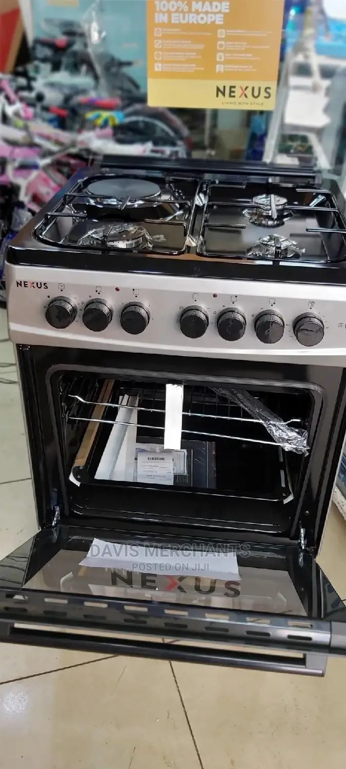 Nexus Electric and Gas Cooker With Oven