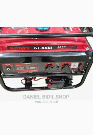 G-Power Petrol Generator 3.5kva Gt3000