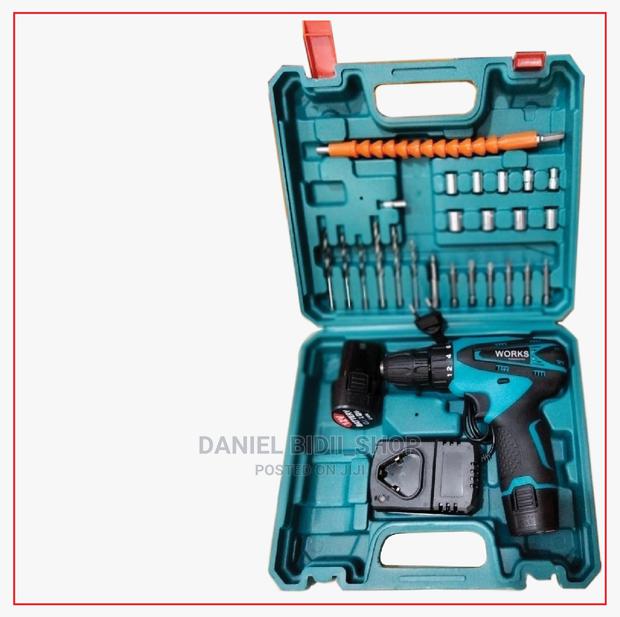 Works Complete Toolkit With 12V Drill - main view