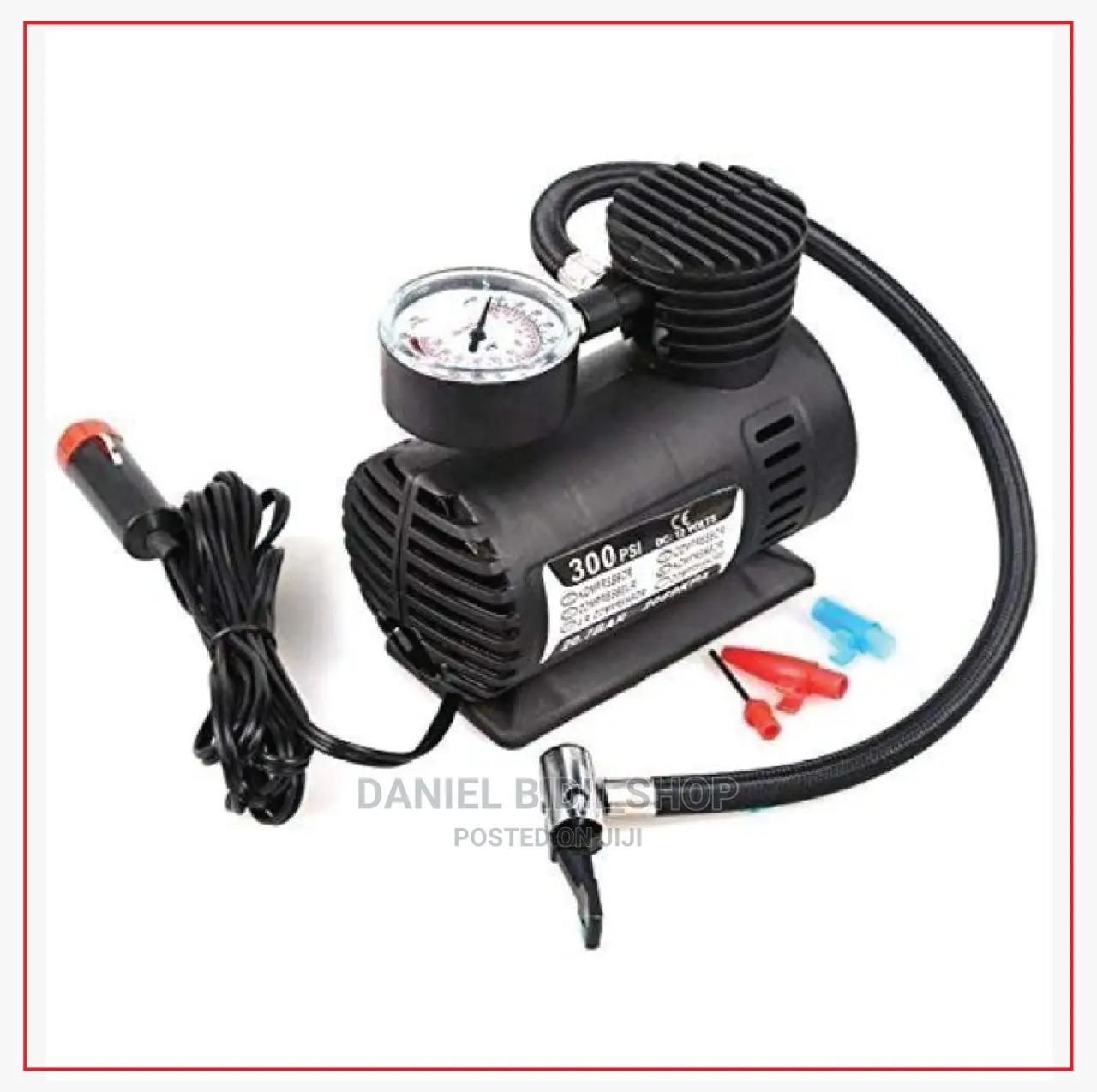 Dera 2 Cylinder Air Inflator 180w 150psi