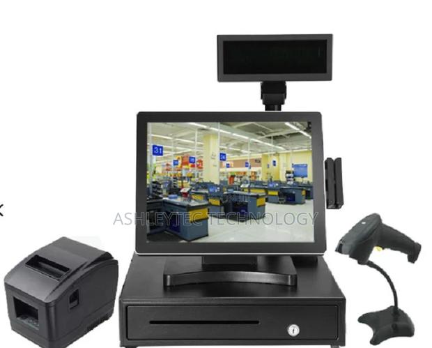 POS All in One Touch Screen System