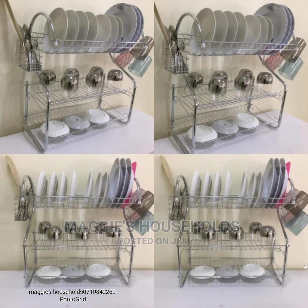 3 Layers Plates Rack in Nairobi Central Kitchenware & Cookware, Maggie'S Households Jiji.co.ke