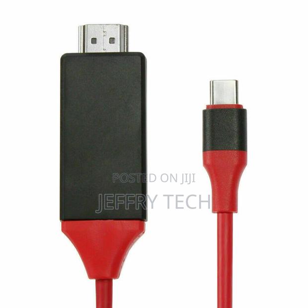 Mhl USB Type C to HDMI 1080P HD TV Cable Adapter Android LG - thumbnail 3