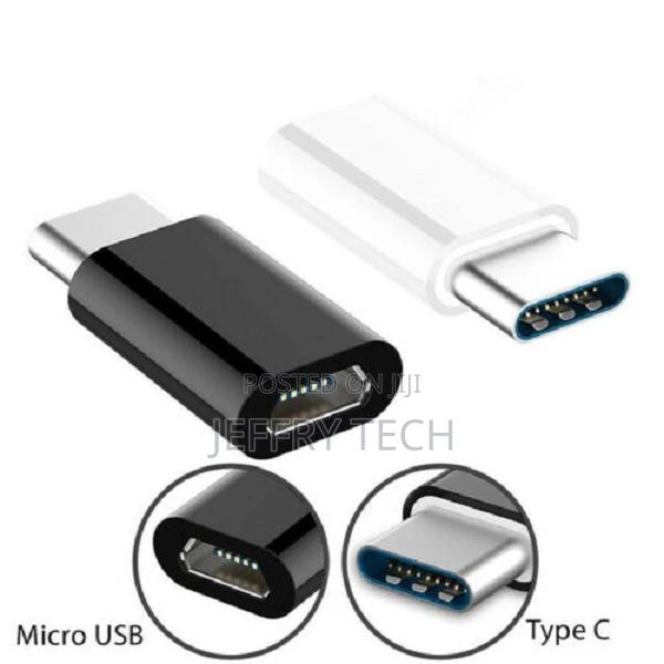 Micro USB Female to USB C Male Converter Connector USB 3.1 T
