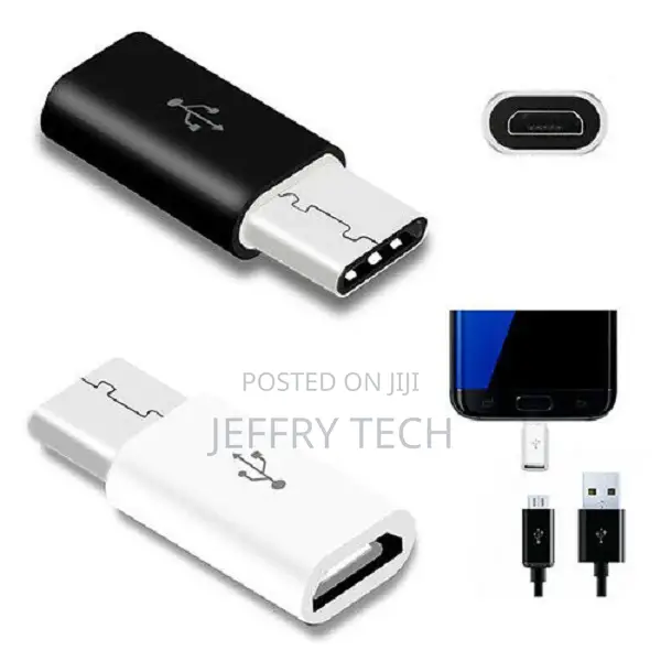 Micro USB Female to USB C Male Converter Connector USB 3.1 T