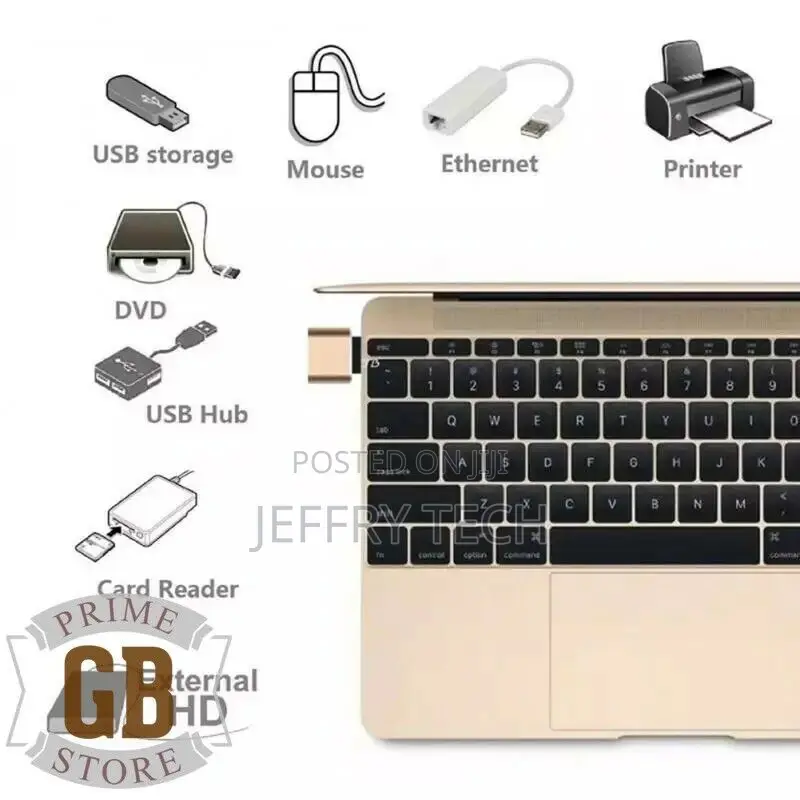USB 3.1 TYPE C OTG Adapter Male to USB 3.0 a Female Converte