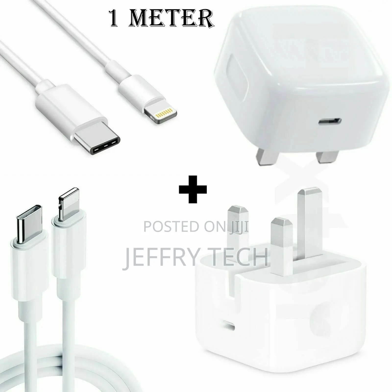 USB-C Fast Charging PD Charger Cable Plug for iPhone 11 Ipho