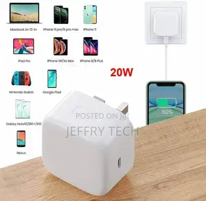 USB-C Fast Charging PD Charger Cable Plug for iPhone 11 Ipho