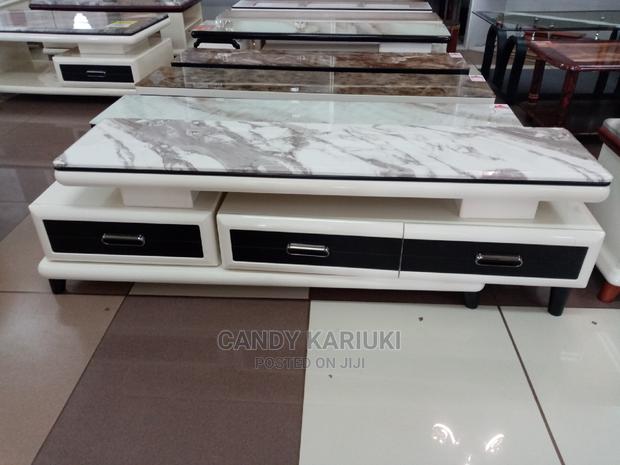 Pure Marble Extendable TV Stand - thumbnail 2