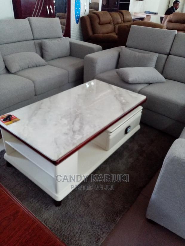 Elegant Pure Marble Coffee Table