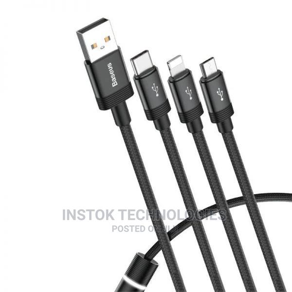 Baseus Data Faction USB Cable 3in1 Type C / Lightning / Micr - main view