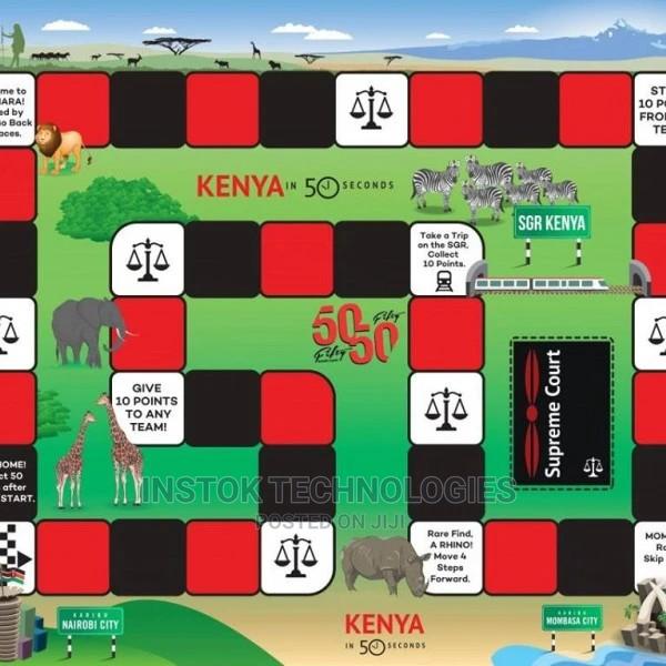 50 (Fifty) - 50 (Fifty) Kenyan Board Game