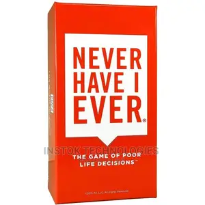 Never Have I Ever -the Game Of Poor Life Decisions Card Game