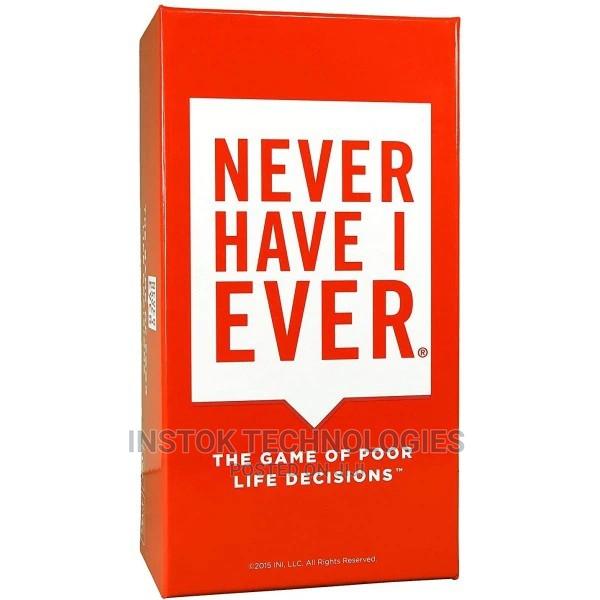 Never Have I Ever -the Game Of Poor Life Decisions Card Game