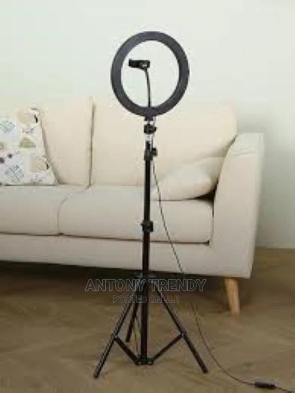 10 Inch Ring Light With Tripod Stand and Phone Holder - main view
