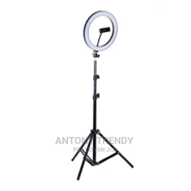 10 Inch Ring Light With Tripod Stand and Phone Holder