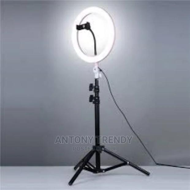 10 Inch Ring Light With Tripod Stand and Phone Holder - thumbnail 7