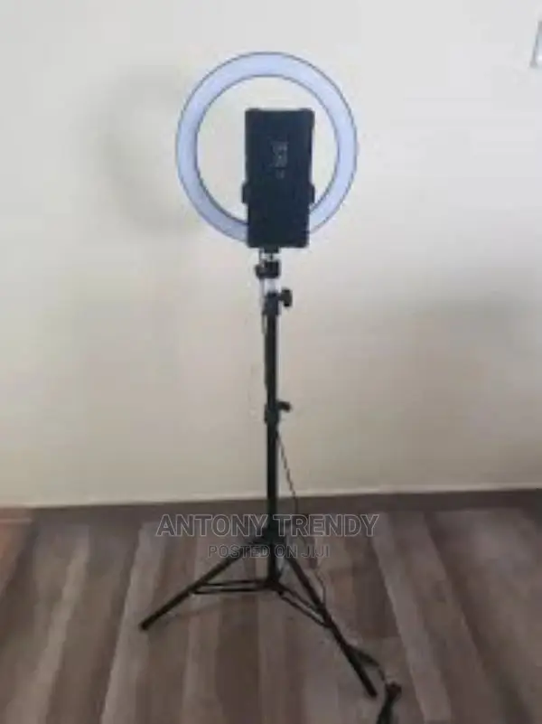 10 Inch Ring Light With Tripod Stand and Phone Holder