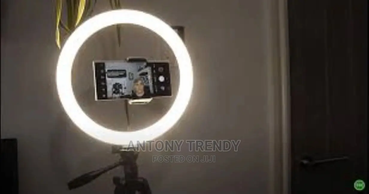 Selfie Ring Light Kit, 12 Inch 24 W Dimmable Led Ring Light