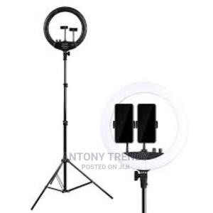14 Inch Ring Light With Stand and Phone Holder, - main view