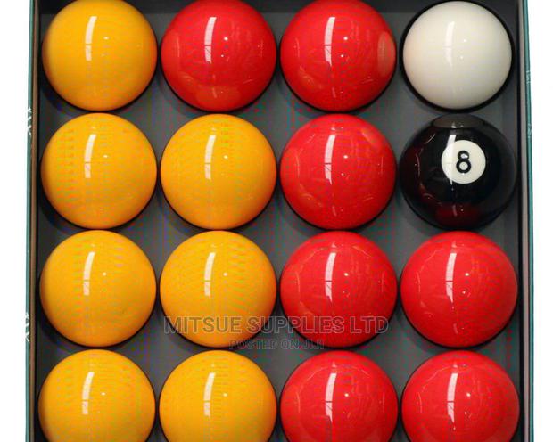Pool Balls Plain - main view