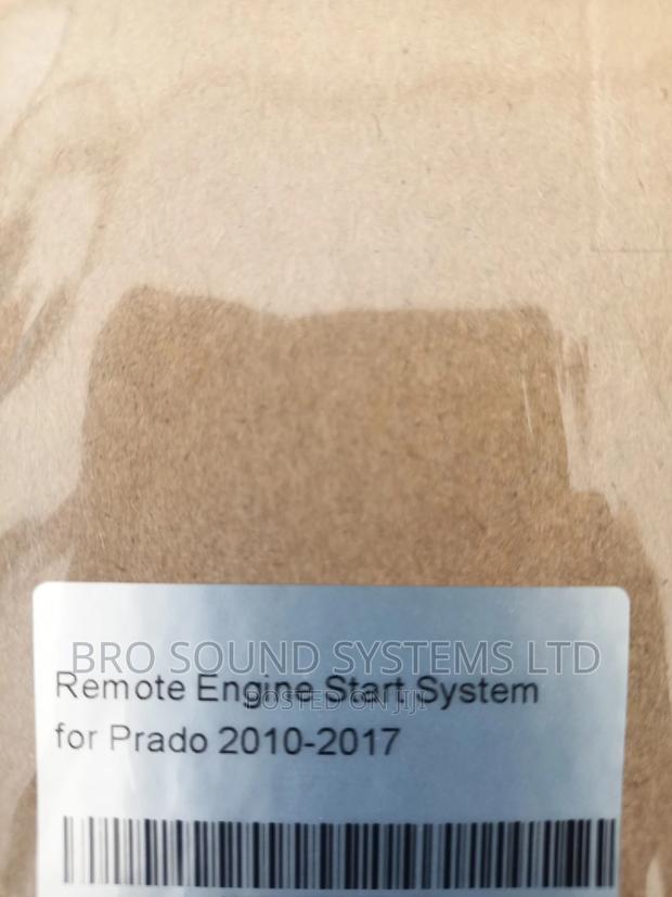 Remote Engine Start Alarm Toyota Prado LC200 2010 to 2017