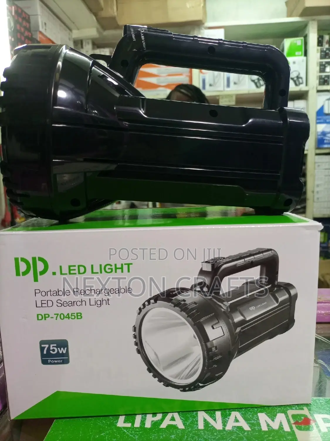 Search Light Black Model:LED-7045