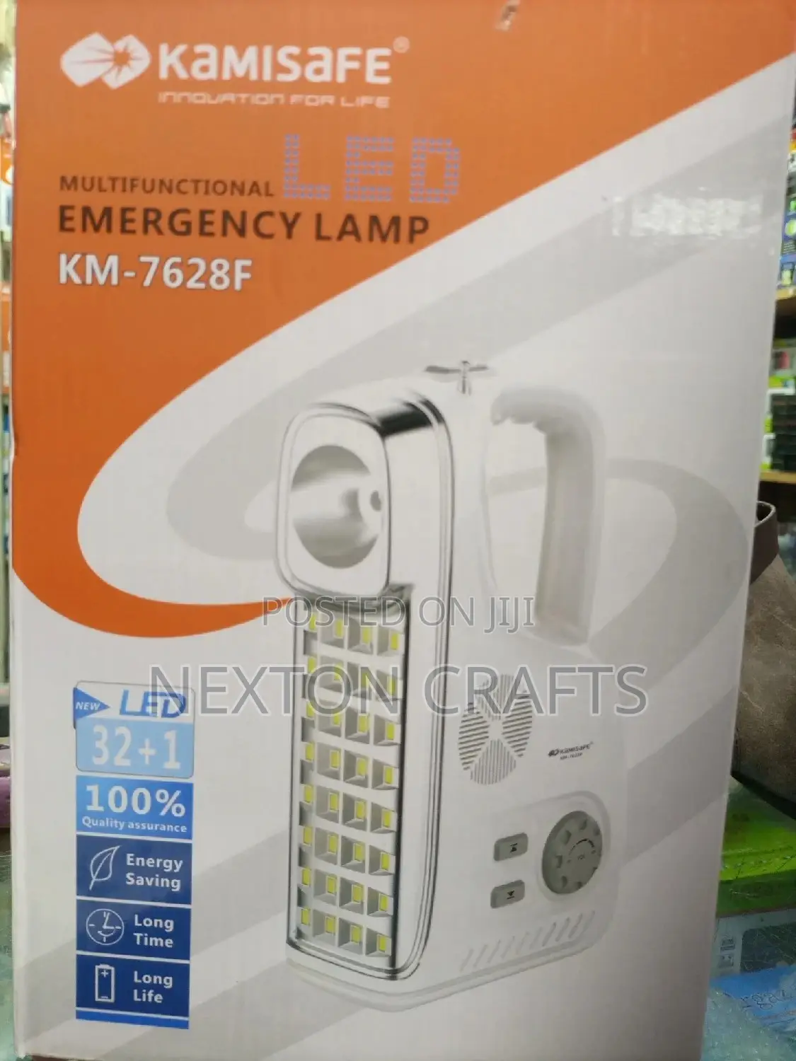 Kamisafe KM-7628F Multi-Functional Emergency Lamp FM Radio