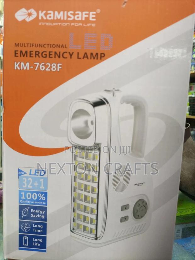 Kamisafe KM-7628F Multi-Functional Emergency Lamp FM Radio