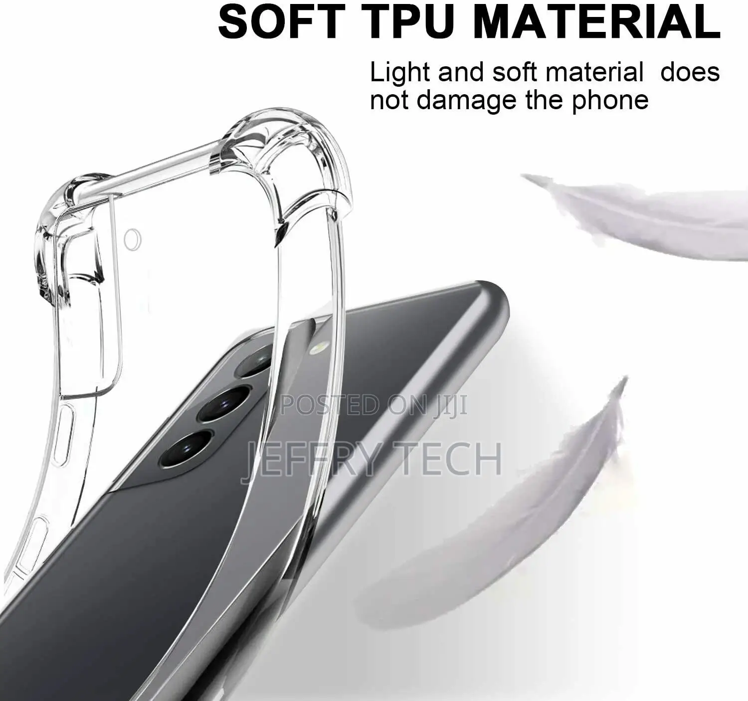 Samsung Galaxy S21 Plus Ultra 5G Clear Shockproof Bumper Gel