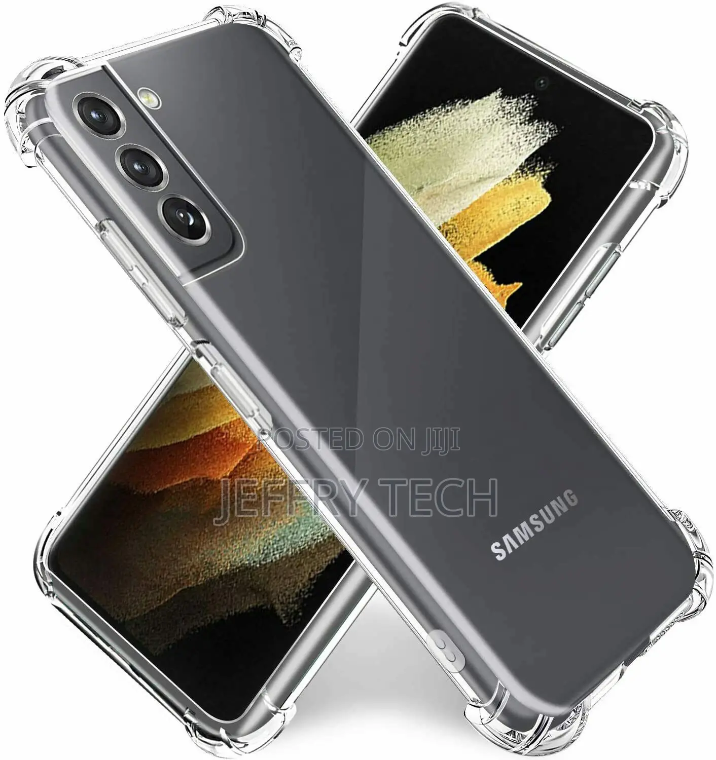 Samsung Galaxy S21 Plus Ultra 5G Clear Shockproof Bumper Gel