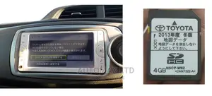 SDHC Memory Card: For Toyota NSCP-W62 Radio