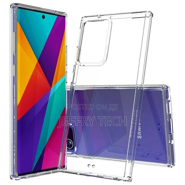 Case for Samsung Galaxy Note 20 Ultra Clear Transparent Bump - main view