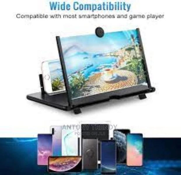 12'' Screen Magnifier For Smartphone, Mobile Phone 3D Magnif - main view