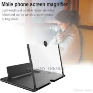 12 Inch 3D Folding Screen Magnifier Mobile Phone Video HD Vi