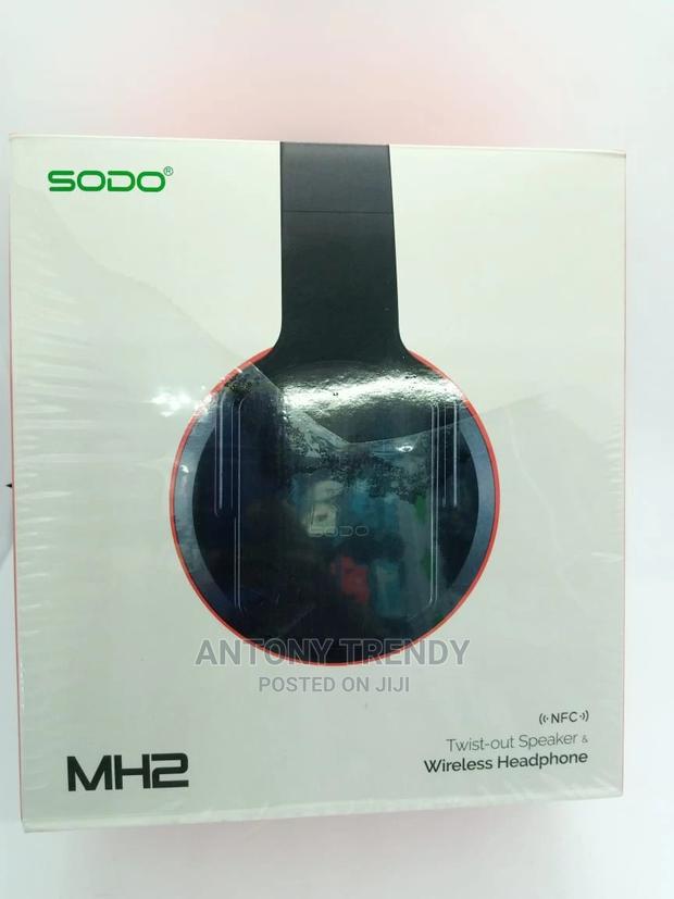 Over Ear Sodo Mh2 Bluetooth 3.0 Wireless Headphone - main view
