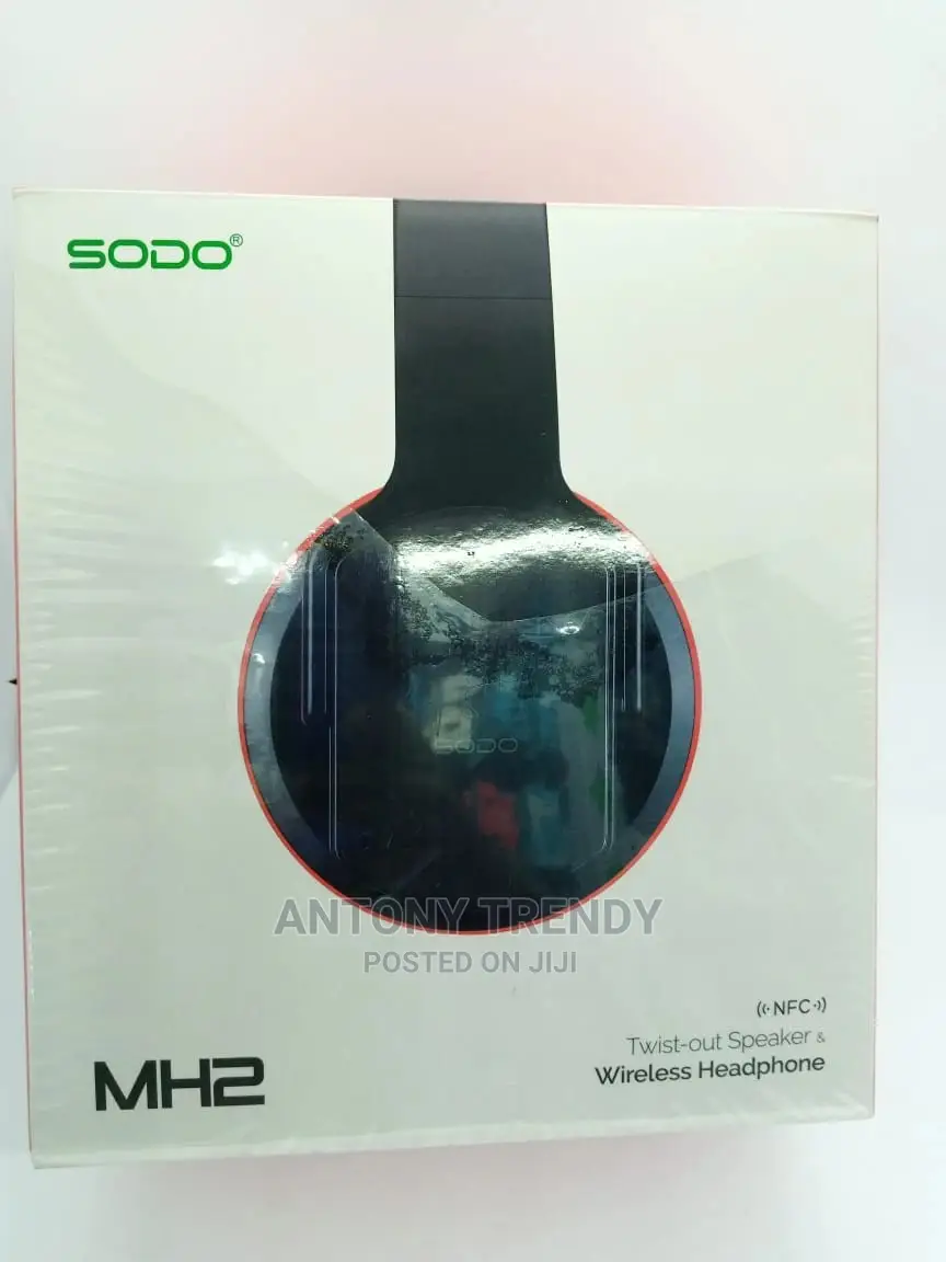 Over Ear Sodo Mh2 Bluetooth 3.0 Wireless Headphone