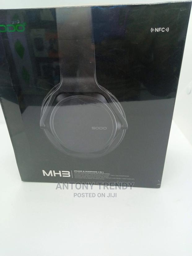 NFC 2in1 Twist-Out Bluetooth Headphone SODO MH3 - main view