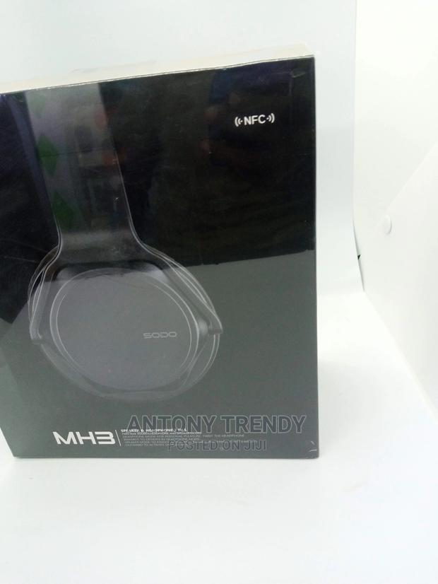 Foldable Wireless Sodo MH3 Headphones With Twist-Out Speaker - main view
