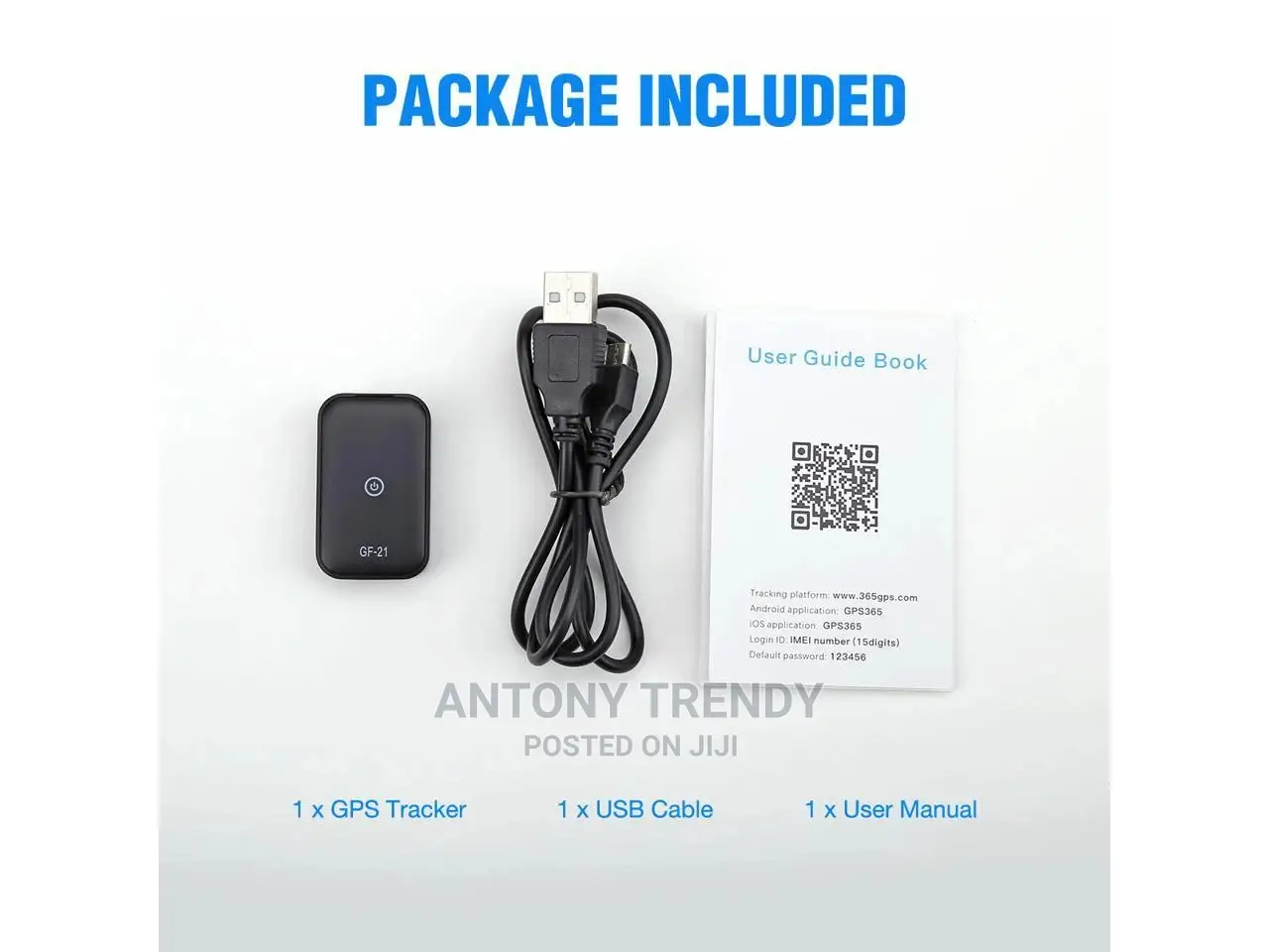 GF21 GPS Tracker Audio Recording