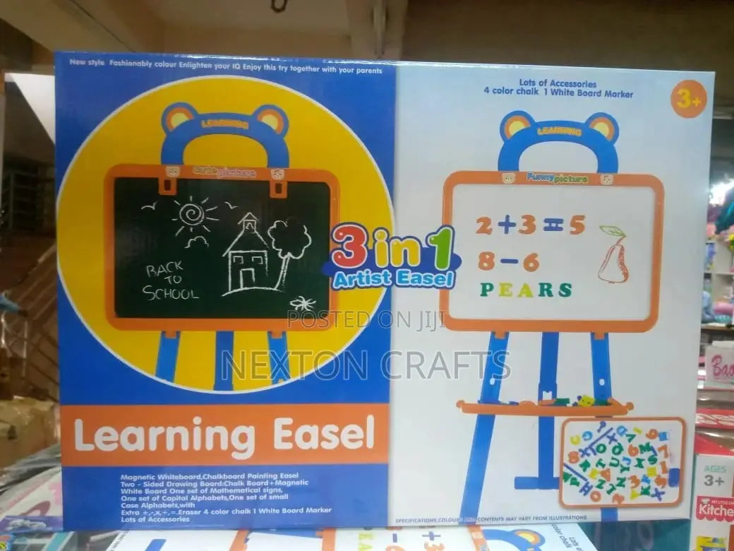 Learning Easel 3 In 1 Artist Easel