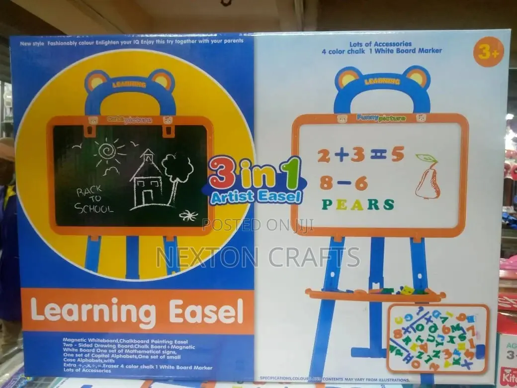 Learning Easel 3 In 1 Artist Easel