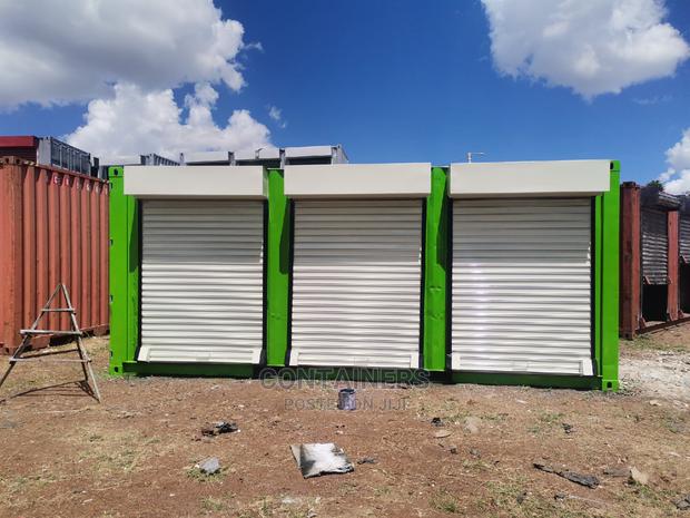 20ft Container Stall Completed and to Be Delivered - main view