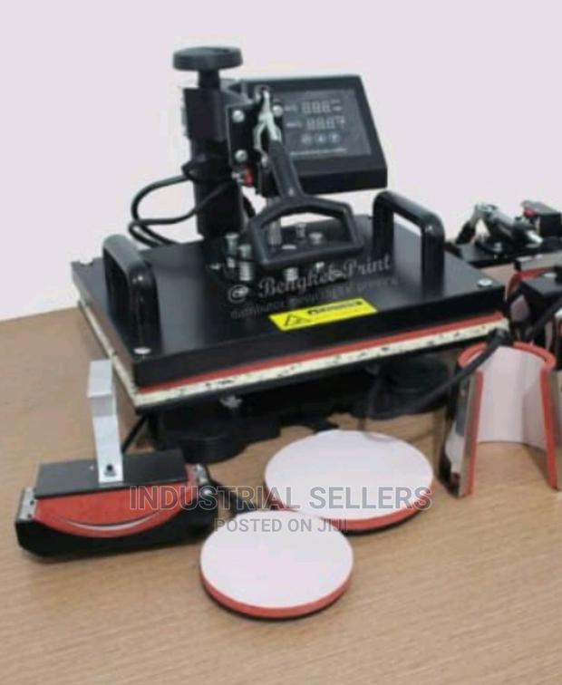 Eco-Friendly Combo Heat Press Machine 5 in 1 - main view