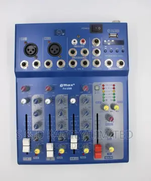Omax 4 Channels Plain Mixer